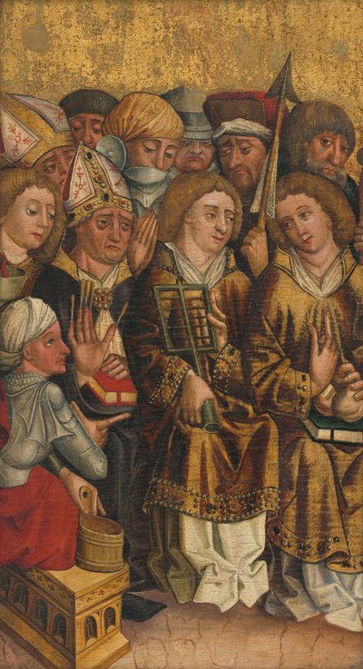 San Egidio tra i santi da Unbekannt Unbekannt